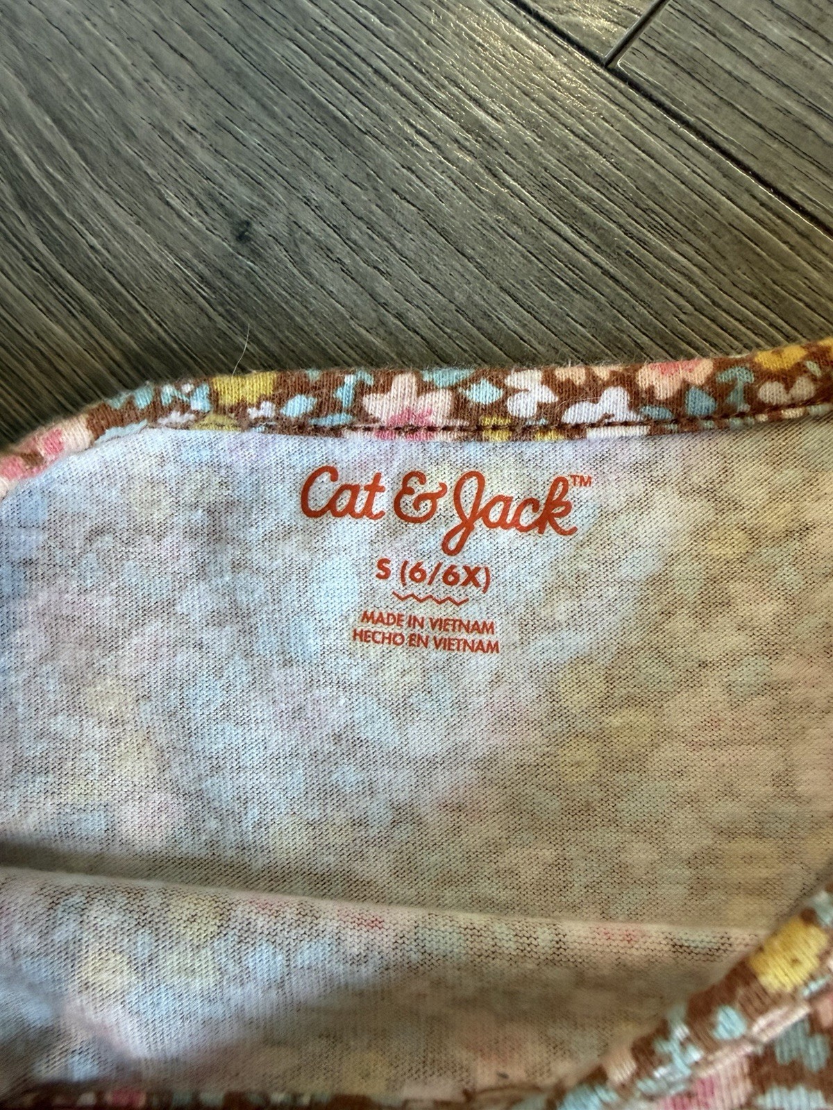 Cat & Jack Girls Dress Lot 4 Size S (6/6X) Pink Floral Animal Print Strawberry