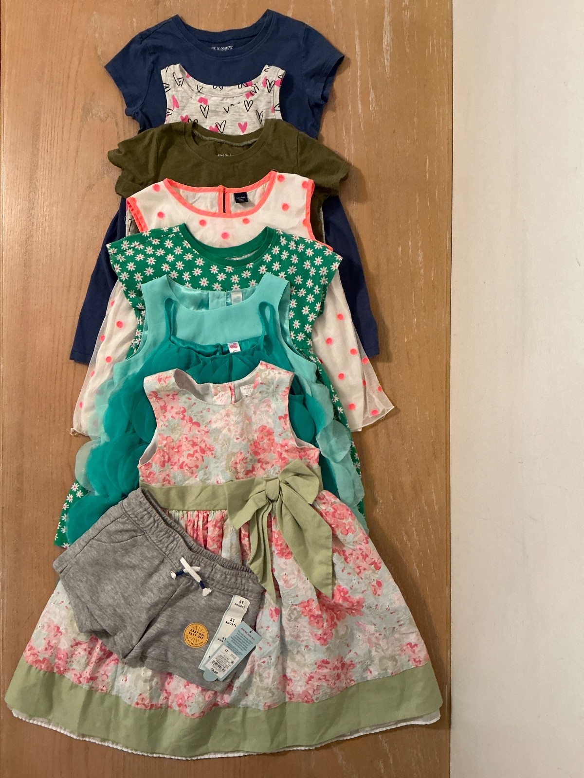Old Navy, Cherokee, Baby Gap, Cat & Jack, Other Girls Lot of 9 Size 5, 5T