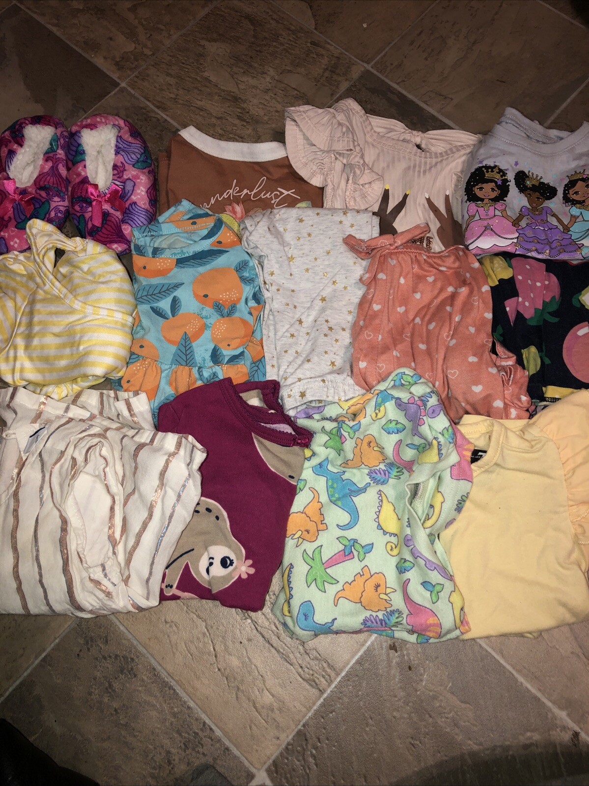 12-24 Month Baby Clothes Lot Girls 18 Pieces