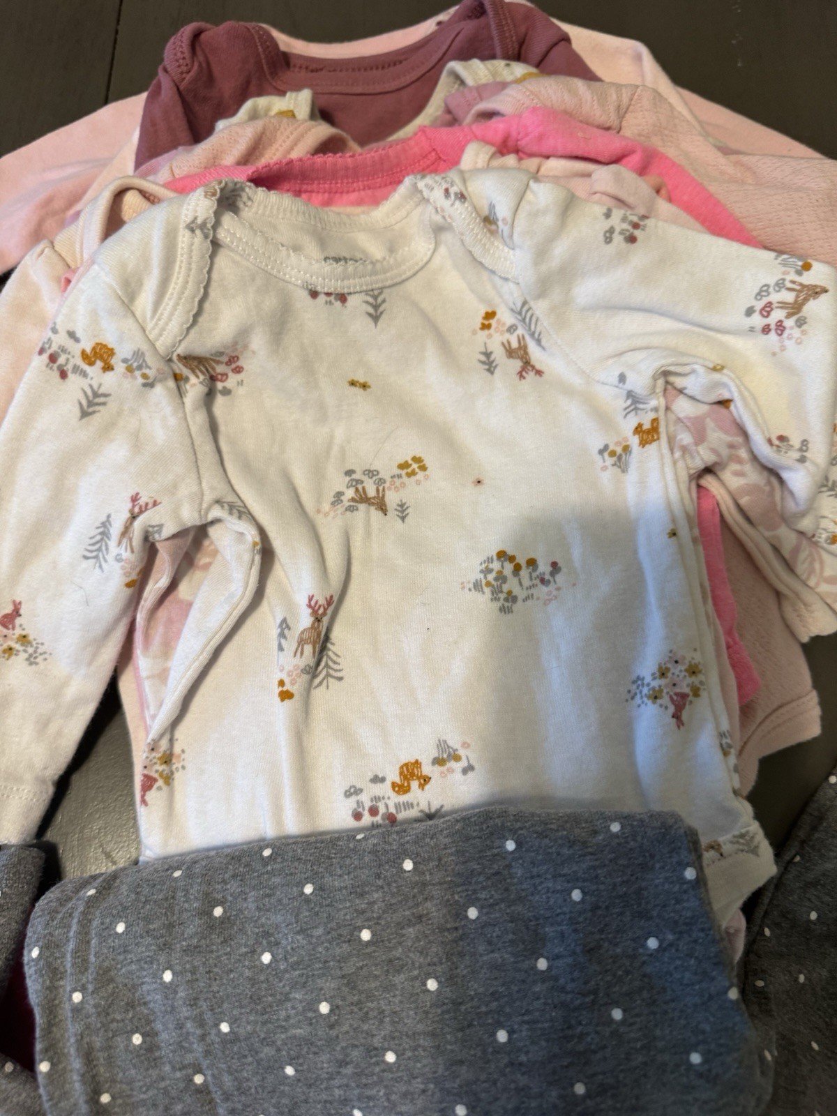 15 long sleeve Bodysuit lot 0-3 Months