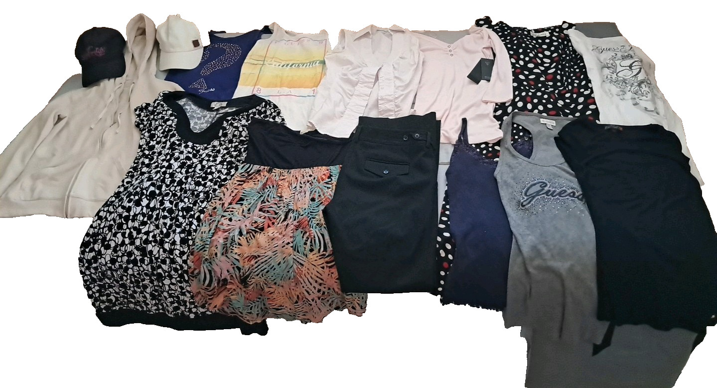 Womens Petite Mixed Clothing Lot Of 15 Items Mostly Size Xs & Small #5 Y2k 2000s