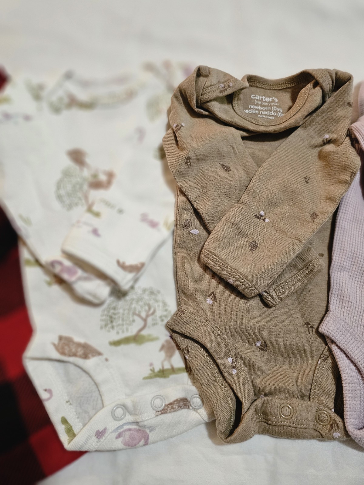 Lot of 6 Piece Newborn Clothing Carter&rsquo;s Gerber Jumping Beans
