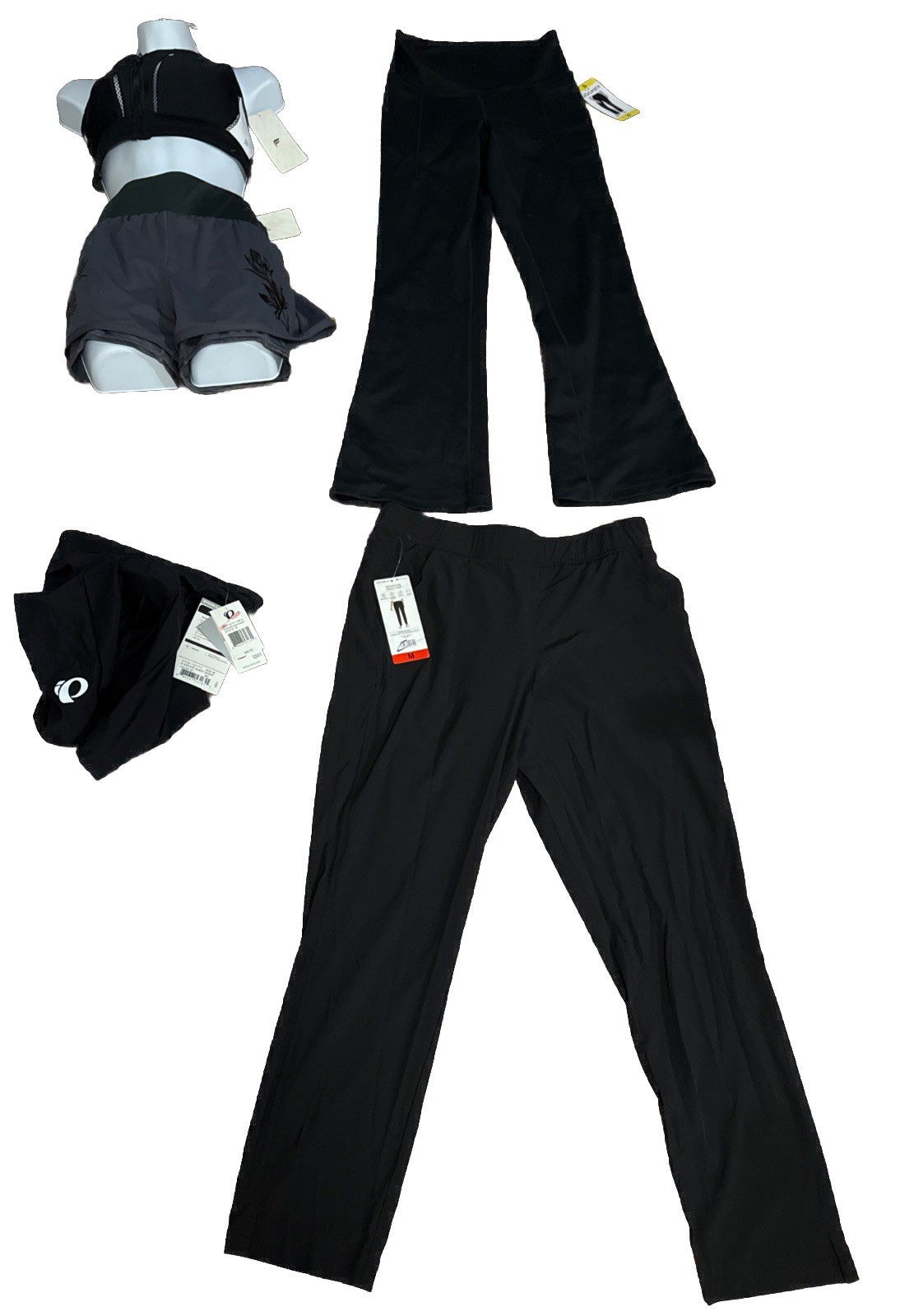 a lot of 10 New with Tag Mix activewear clothes size Small and Med NWT