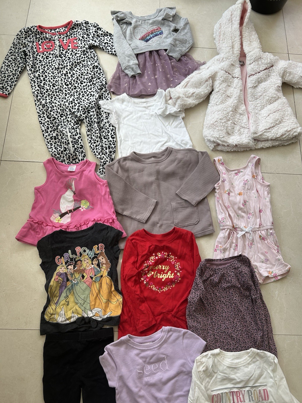 13 Items Little Girls Kids Size 3T Lot Of Clothing