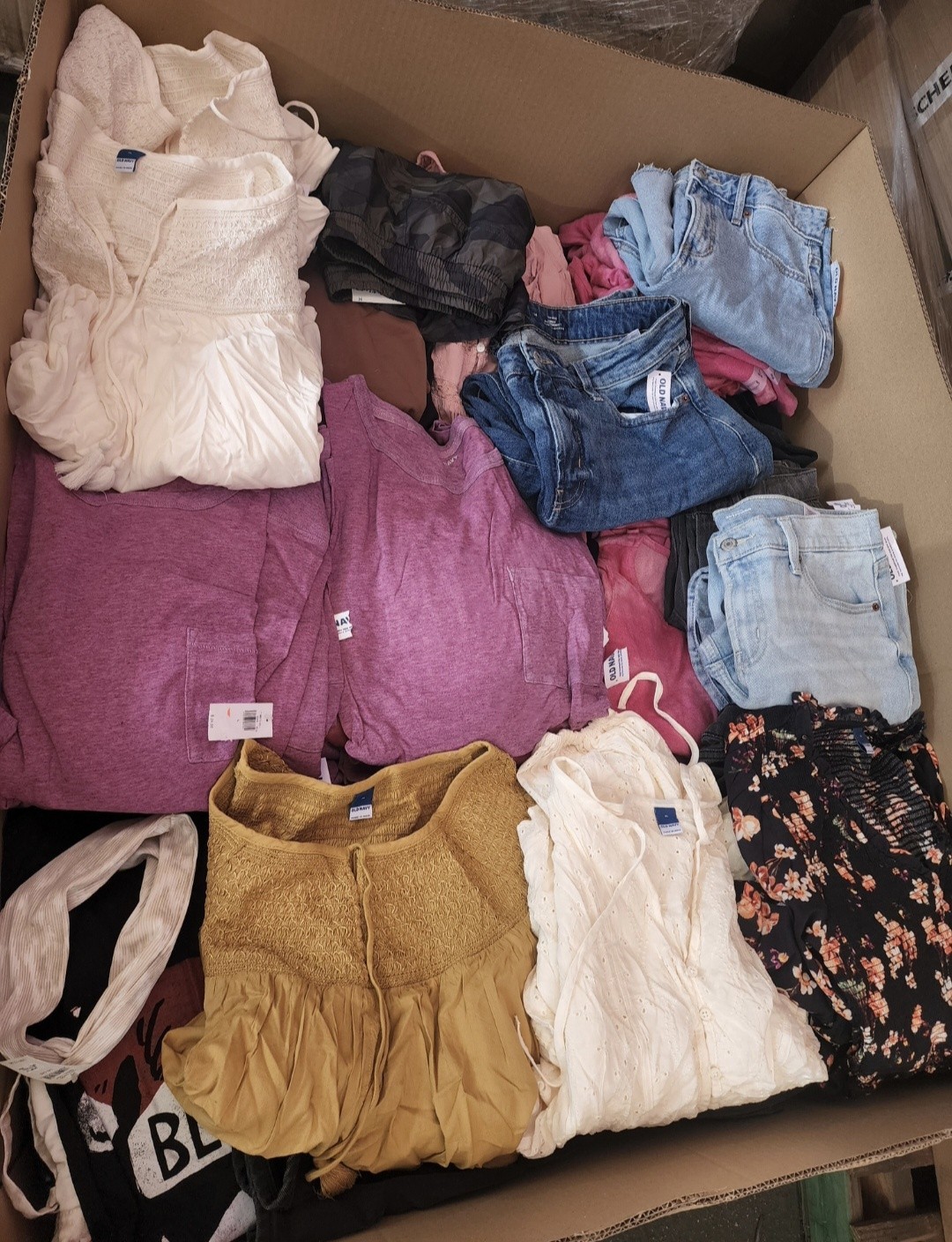 BRAND NEW MIX WOMENS CLOTHING RESELLER LOT 100PCS PER MIXED SIZES XS – 3X!