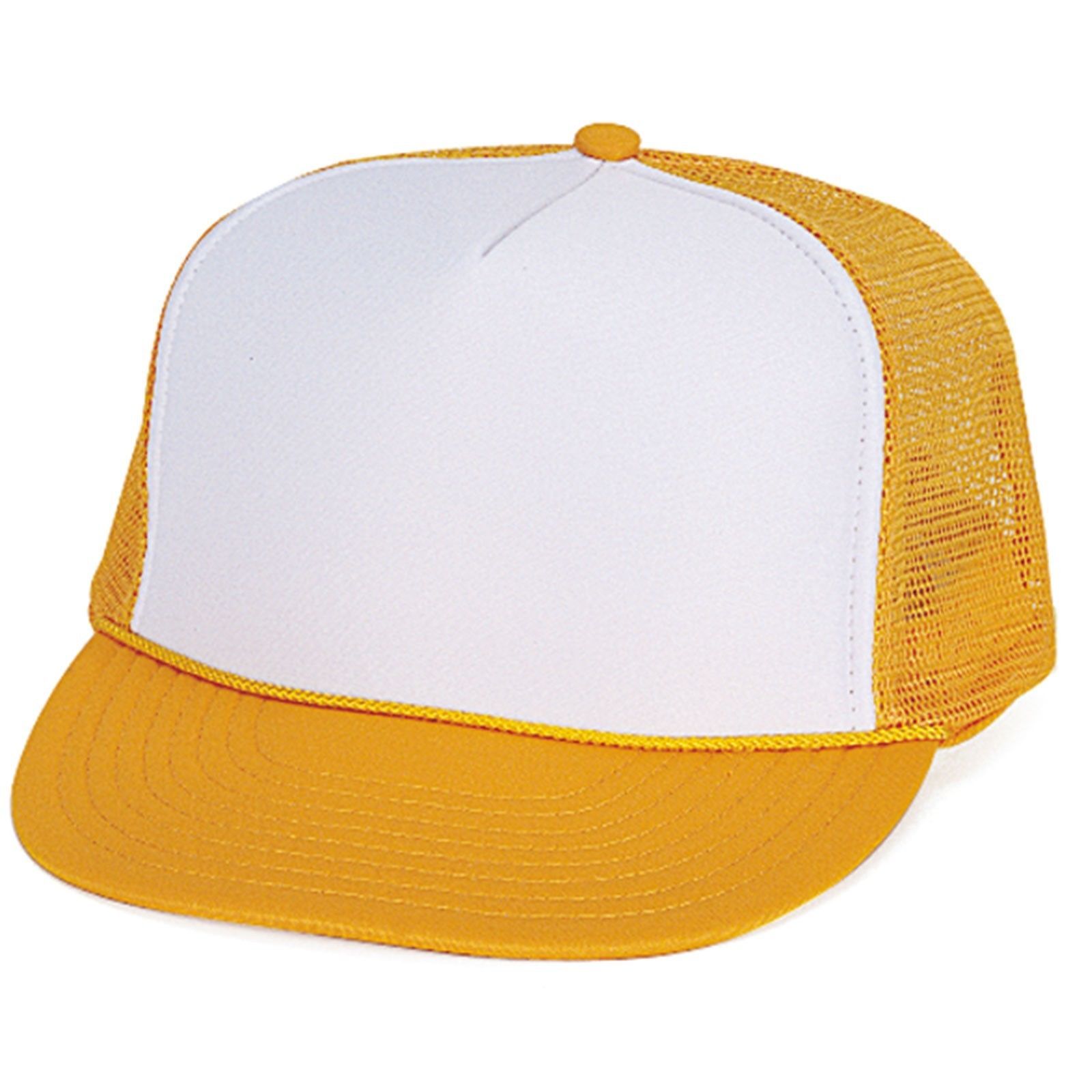 100 Lot Trucker Baseball Hats Caps Foam Mesh Blank Adult Youth Kids Wholesale