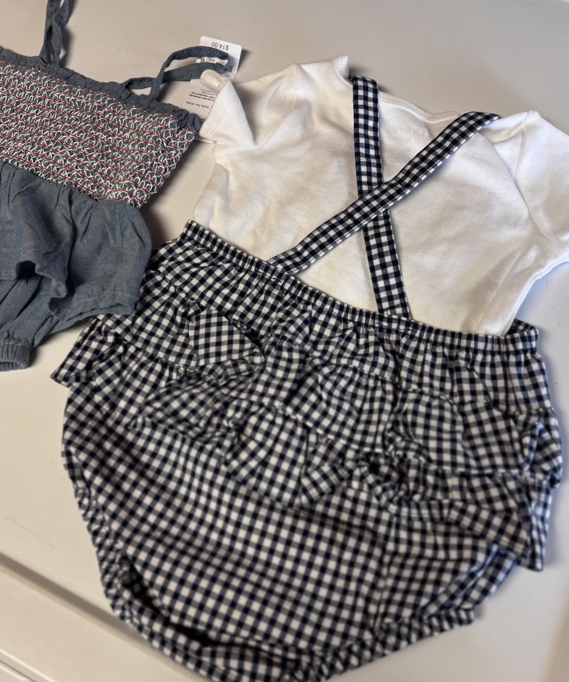 New Lot Of Baby Girl 6-9-12 Months Outfits Kate Quinn Old Navy Carters Bubble