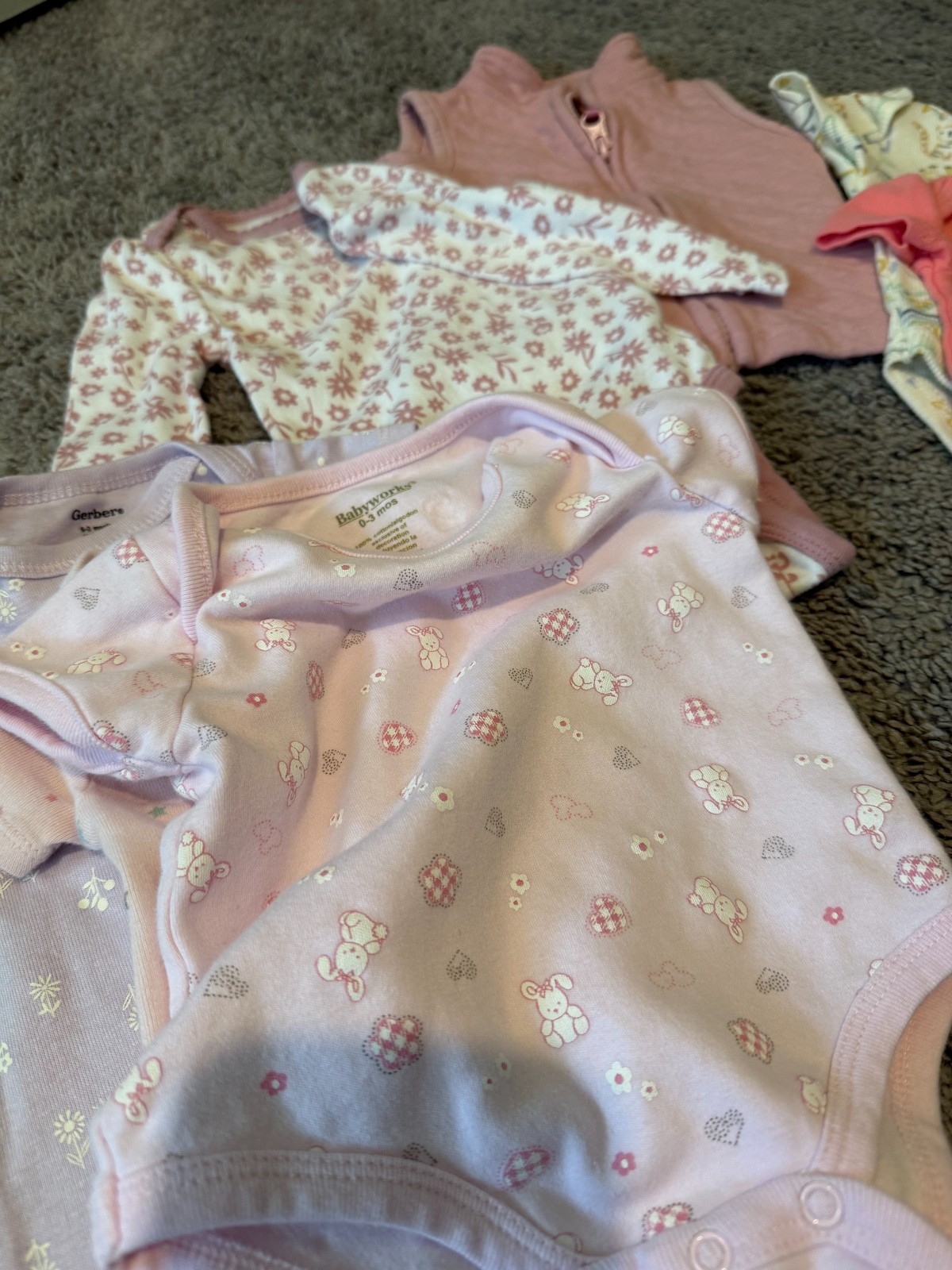 Baby Girl 0-3 months lot: Various brands, Various Styles
