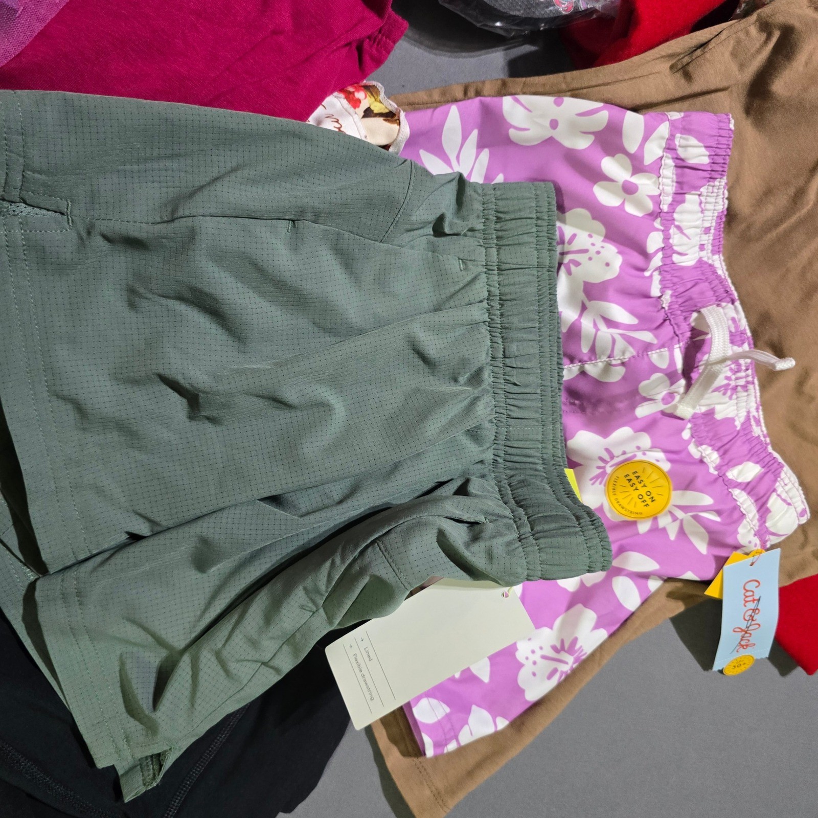Mixed Brand 14 Clothing Lot Kids Various Sizes Pants Dresses Tops Bundle