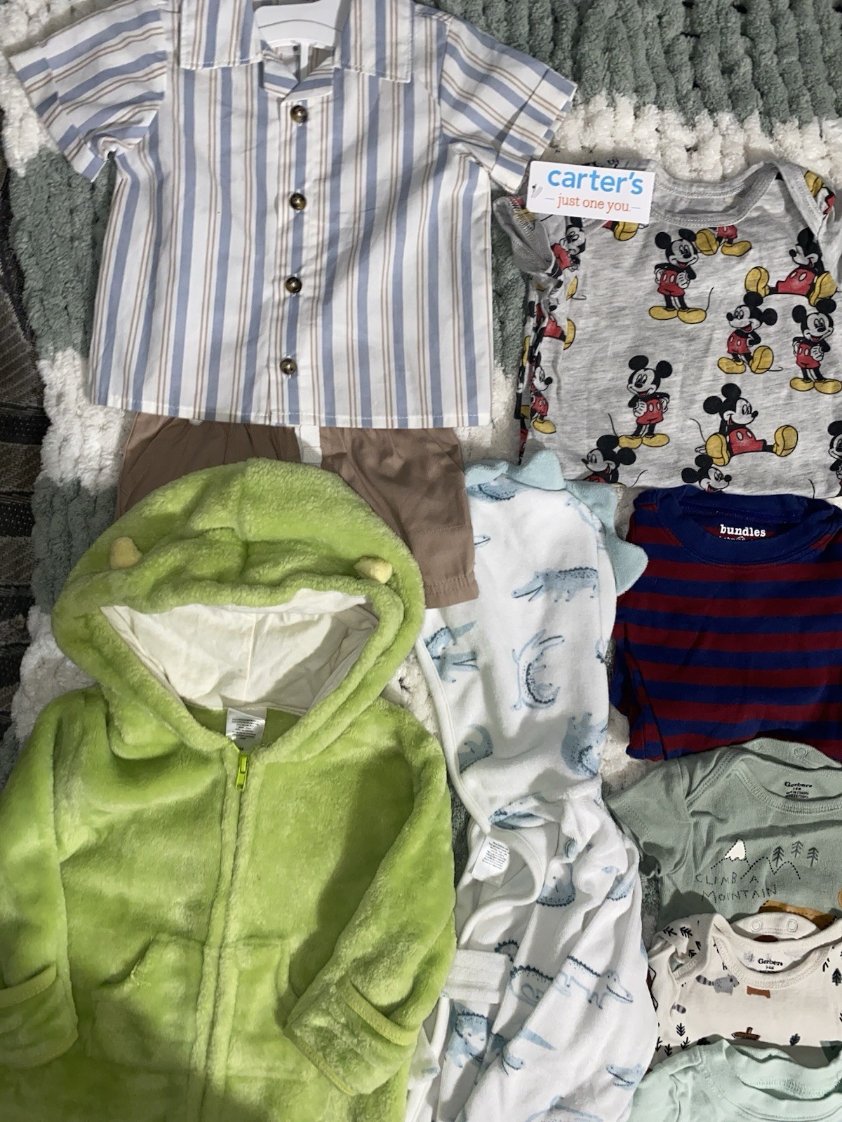 Baby Boy Clothing Bundle Size 3-6 Months Lot Of 22 Pieces