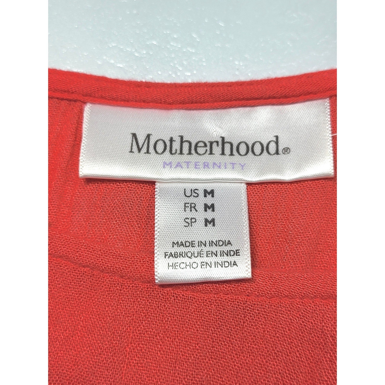 Maternity Bundle Medium 3 Piece Coral Embroidered Top Blue Knit Dress Green Pant