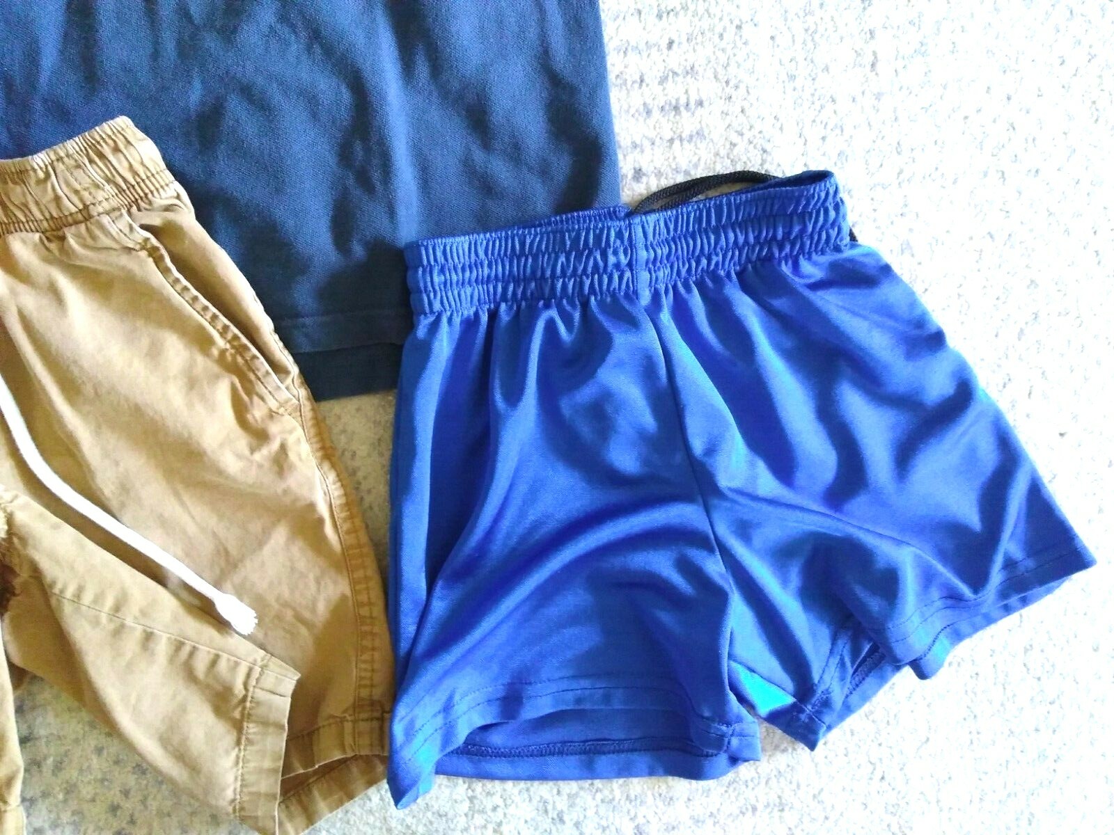 Boys Cat &Jack shorts(6/7 ,Gymboree Shirts (S) and 1 sport shorts YXS
