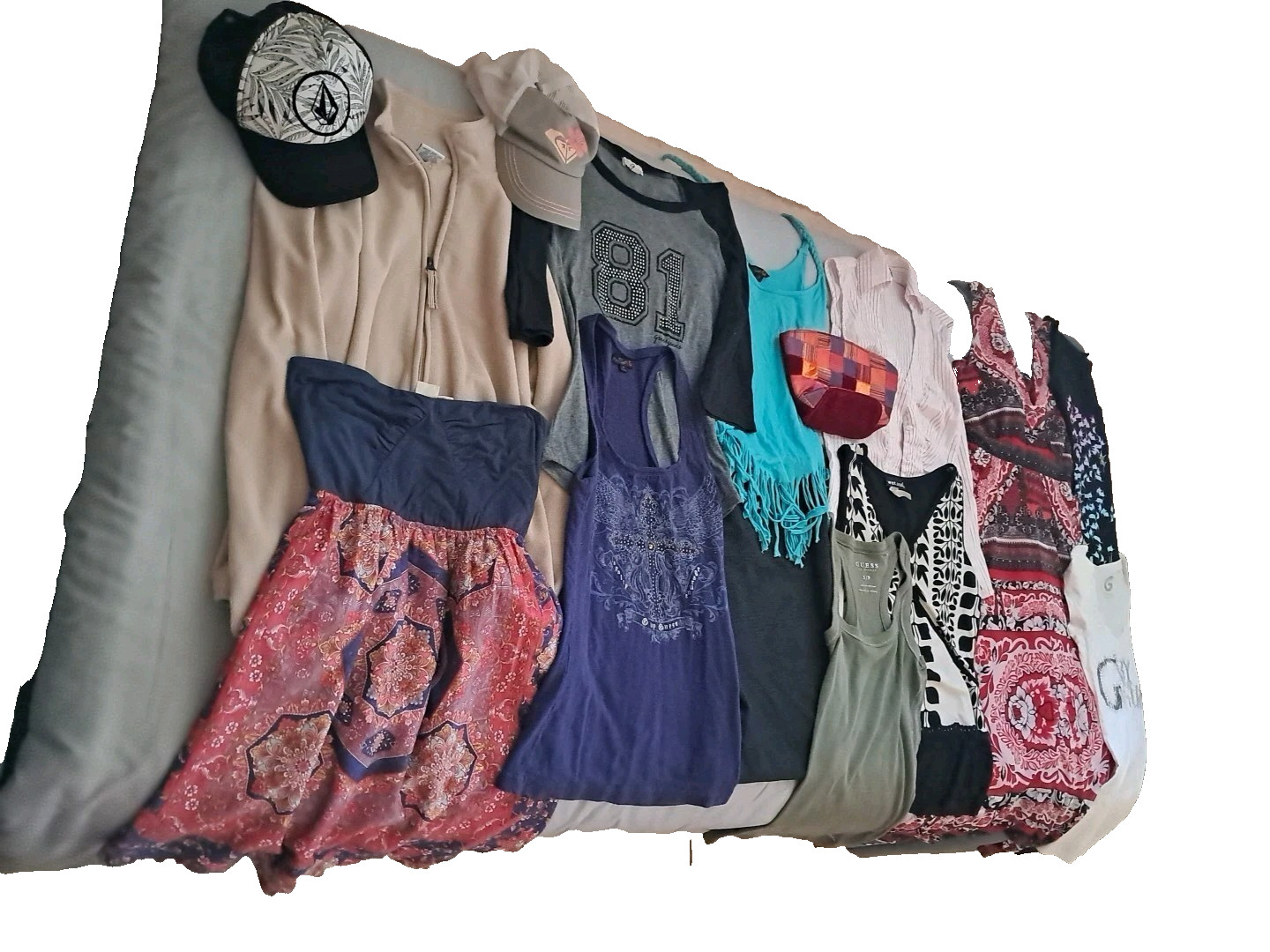 Womens Petite Mixes Clothing Lot Of 15 Items Mostly Size Xs & Small Y2k 2000s #7