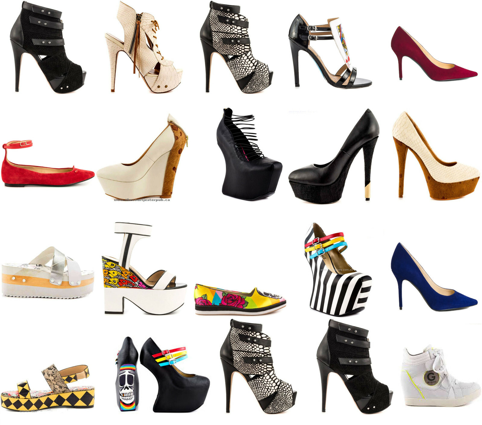 Lot 50 Pairs Wholesale Mix Women Shoes Heels Pumps Sandals Earrings 6 7 8 9 10