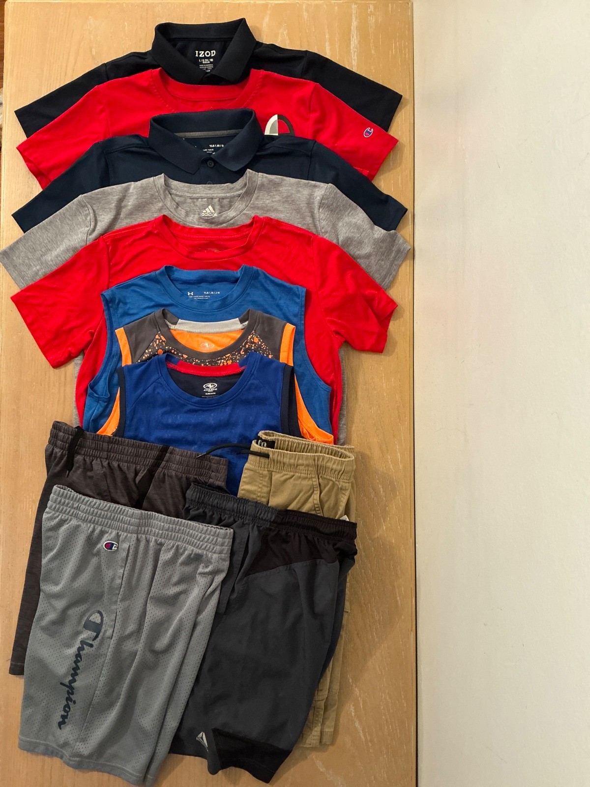 Under Armour, Adidas, Athletic Works, Other Boy Clothing Lot of 12 Size 14-16, L