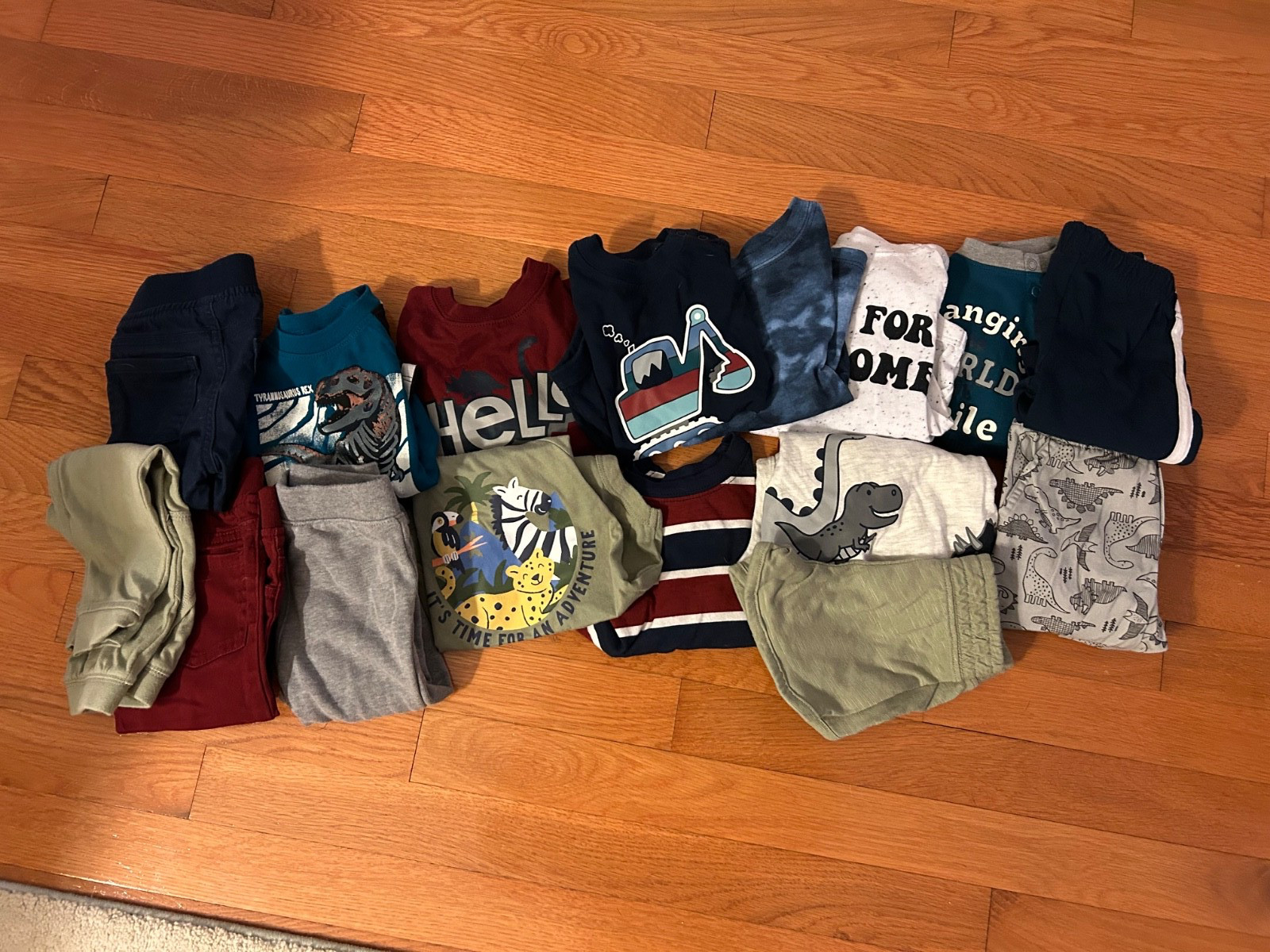 12 month lot of baby boy clothes