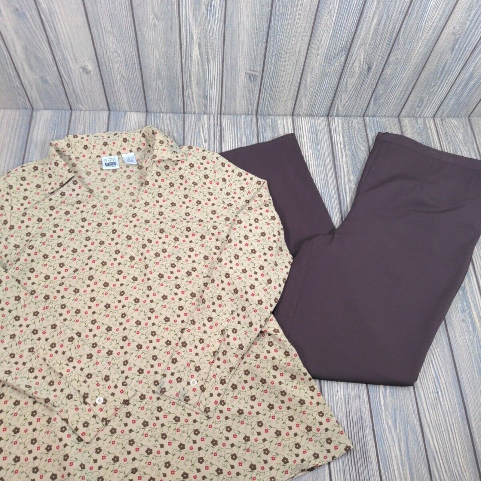 Take Nine Duo Women Maternity Lot Pants Tops Skirts Medium Large Set Mixed Brand