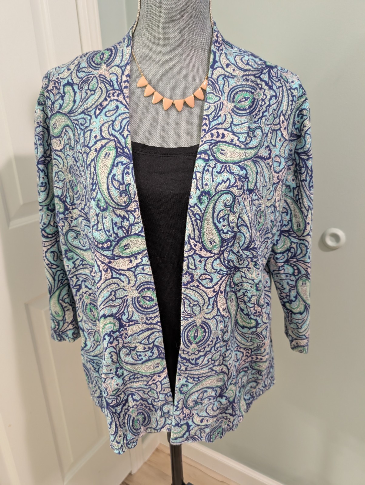 5 Piece Work Office Blouses Shirts Cardigans Large Women Banana Republic Talbots