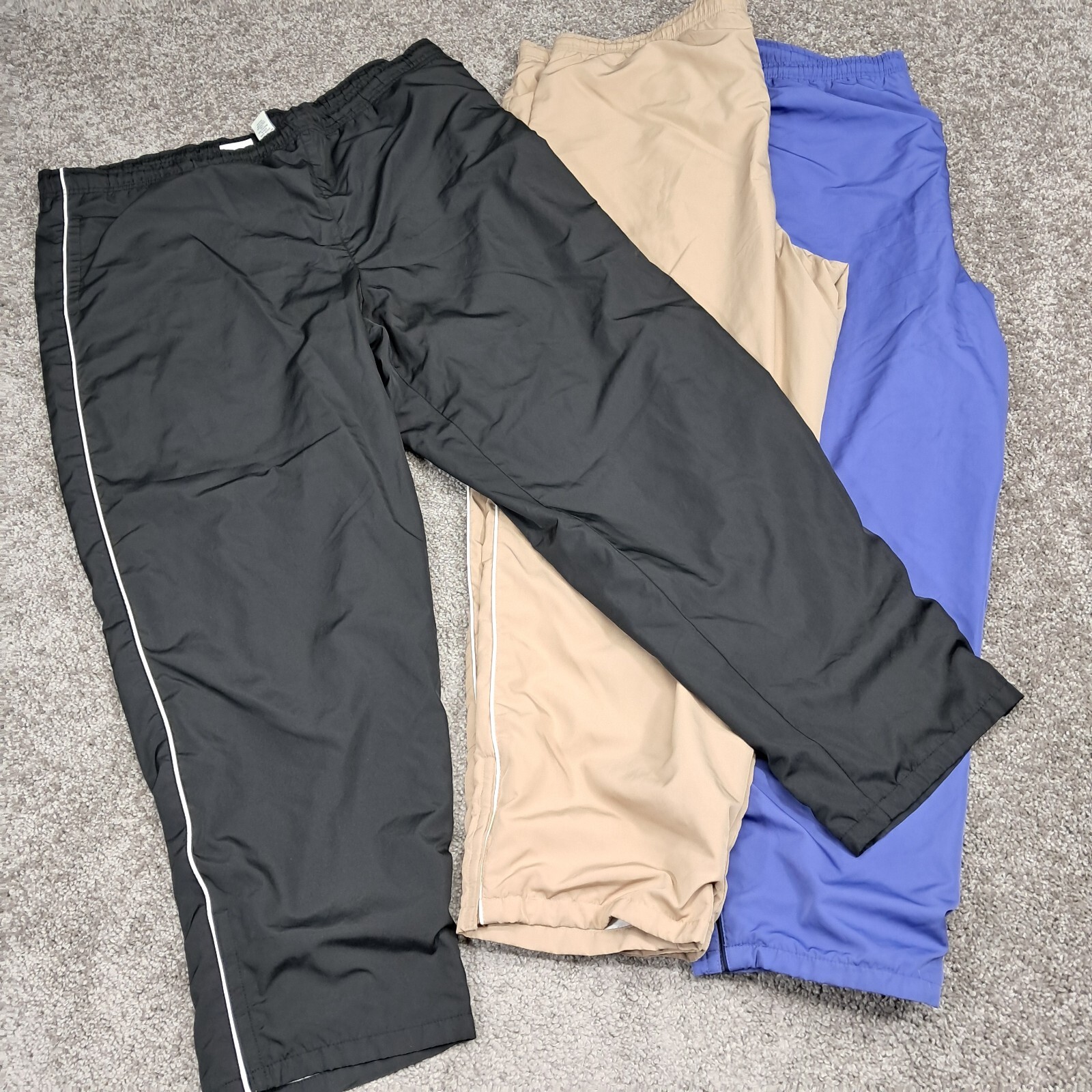 Classic Elements Women&rsquo;s Sweat Pants Lot of 3 Black Blue Beige X-Large
