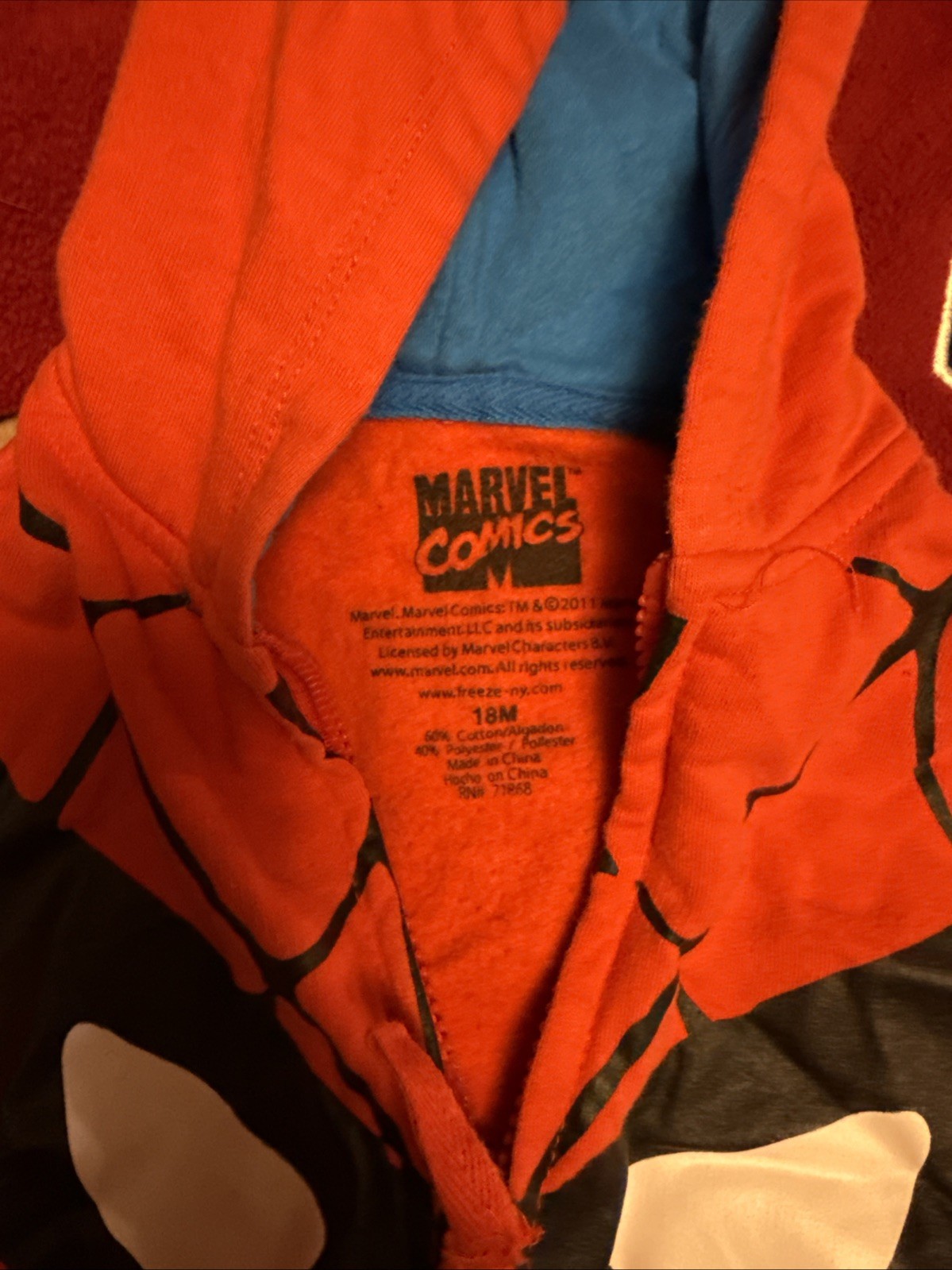 Baby Boys Sz 18/24 Months Lot Of 2 Hoodies (Gap & Spiderman) Mix N Match – I