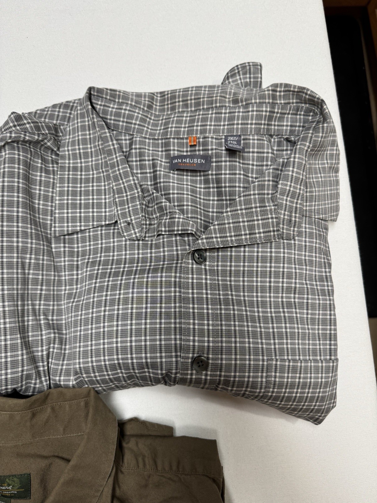 Mens Lot of 2XL Tall button down shirts multi color 5 shirts