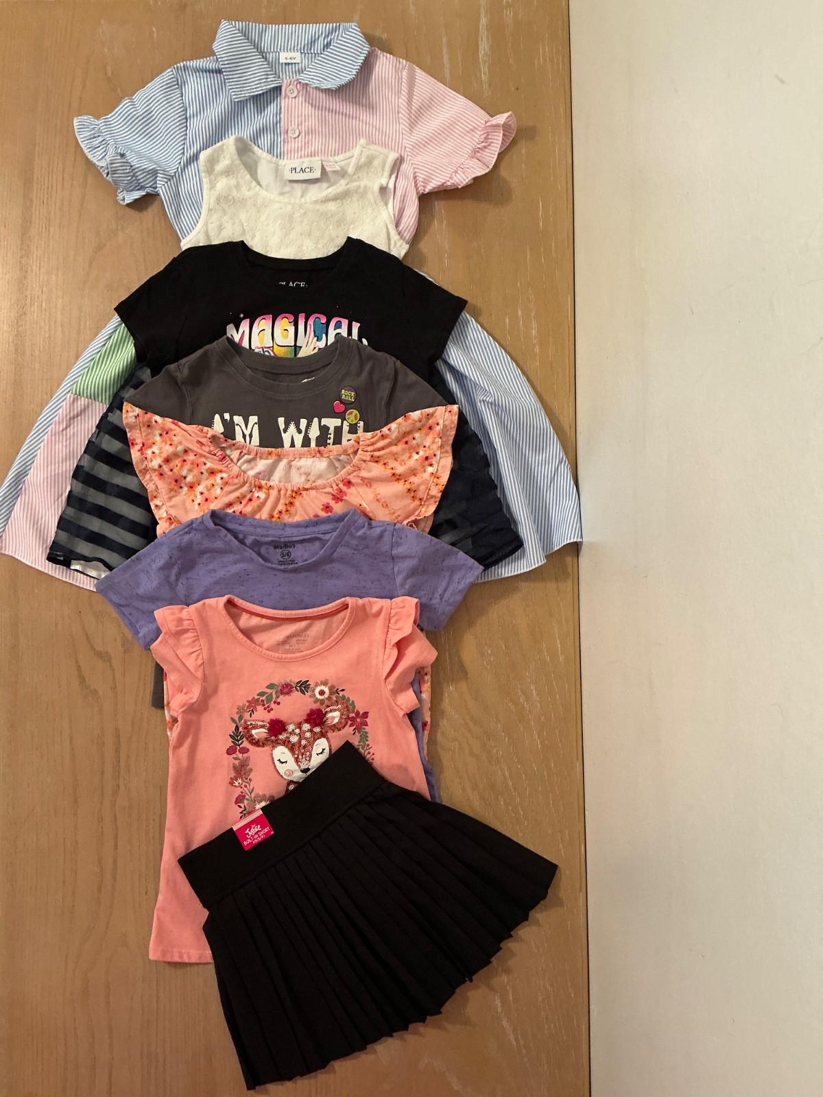 The Children&rsquo;s Place, Justice, Others Girls Clothing Lot of 8 (1 New) Size 5-6