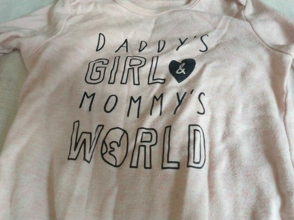 Three rompers and two pants size 24 months or 2T carter&rsquo;s and one gap