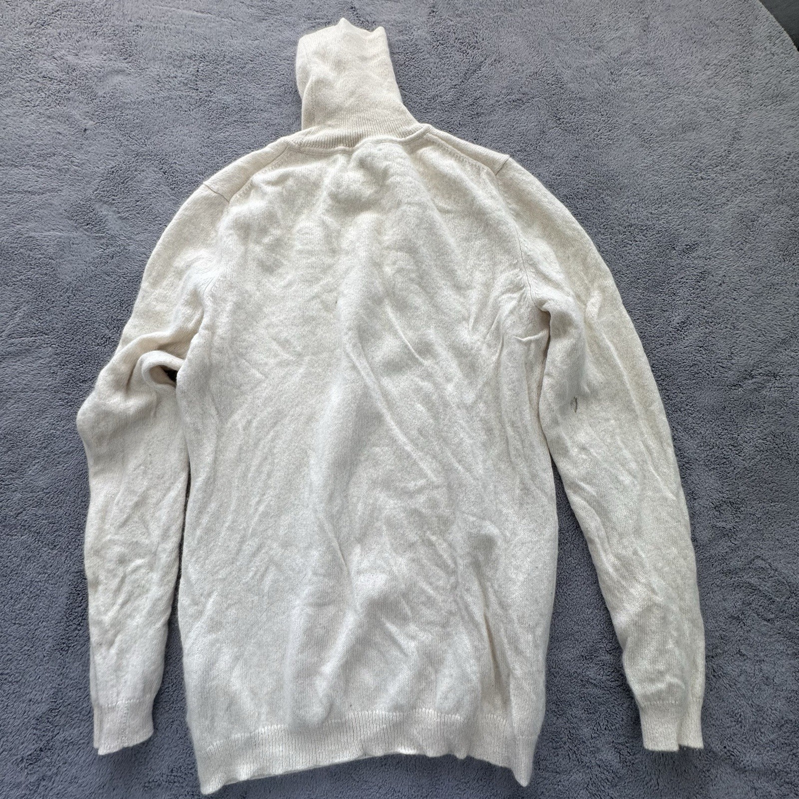 3 Cashmere Sweaters Lot for Craft Recycle Upcycle Black Beige