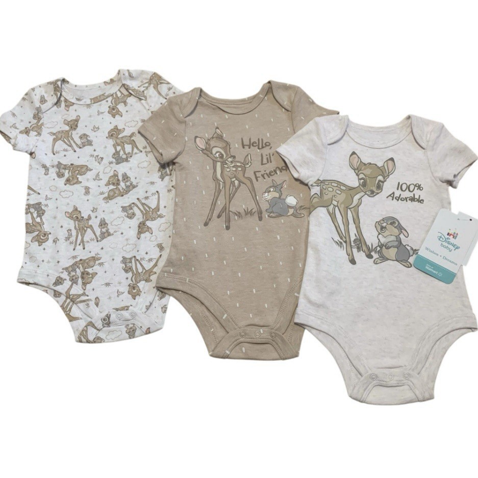 Baby Girl Clothing Lot 6-12 Months 14pc Layering Floral Disney Bambi Carters Gap