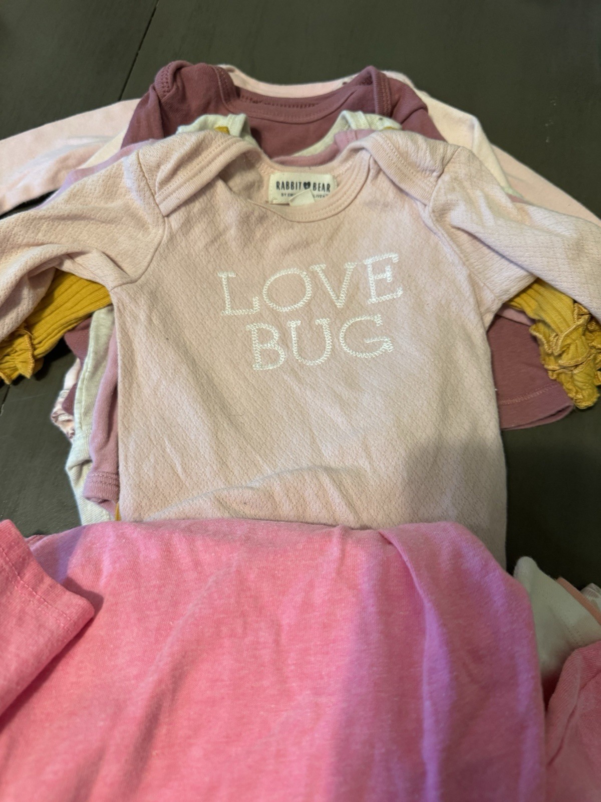15 long sleeve Bodysuit lot 0-3 Months