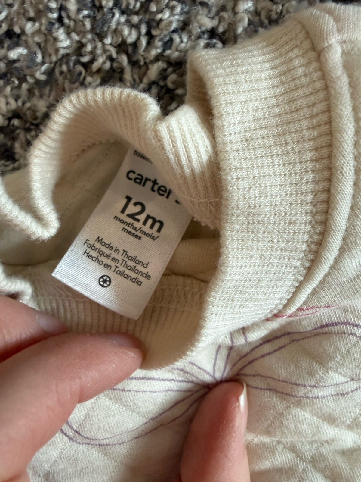 Baby Girl Clothing Lot Size 12M – 12 Pieces! Carters & Garanimals