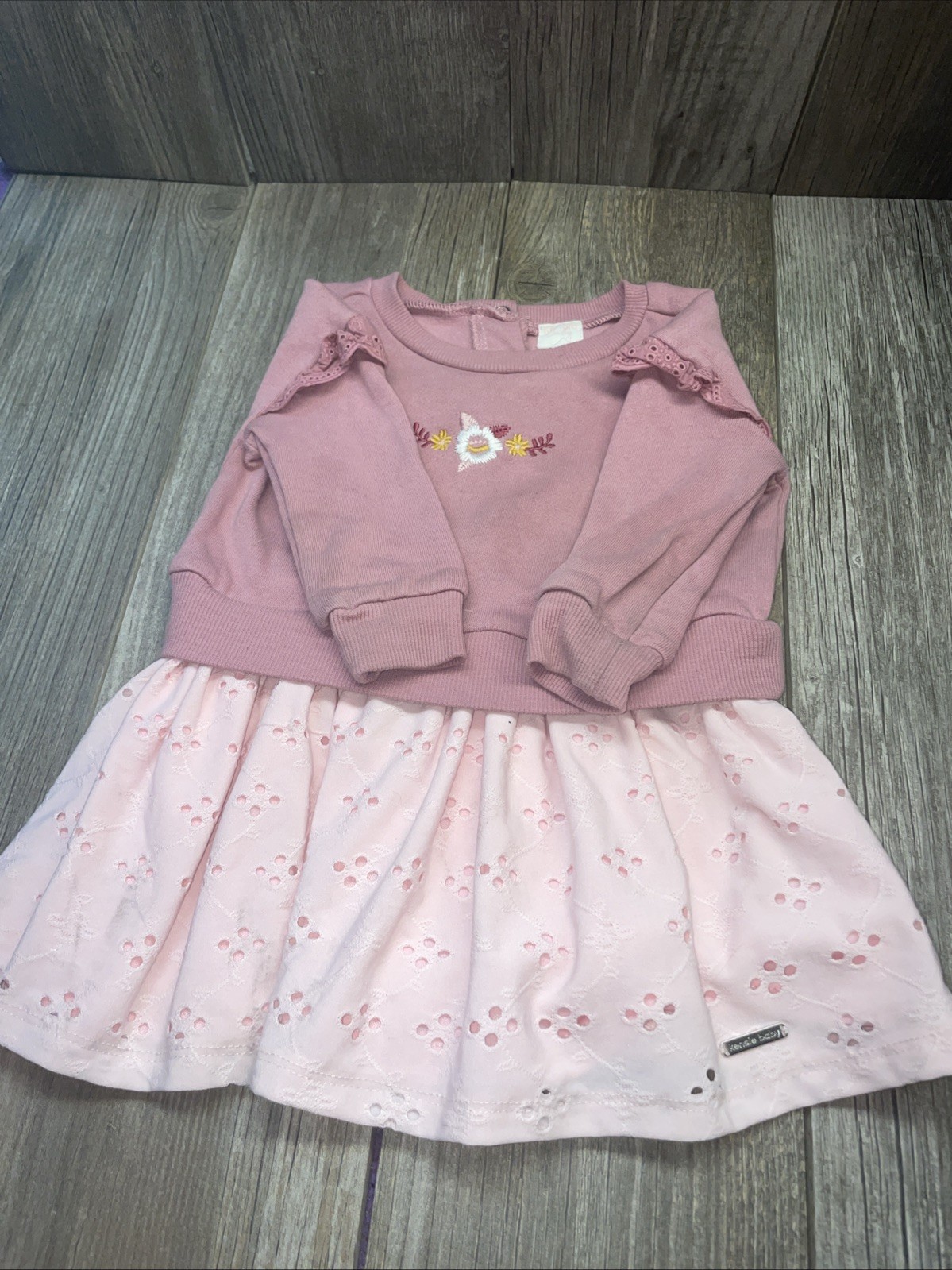 Lot 8Pcs Baby Girl 12M Spring Summer Mixed Dresses Mixed Brands/Colors/Styles