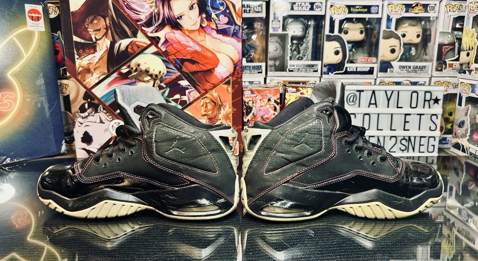 Large Jordan Shoe Lot – Vintage Find. – Nice Collection- Youth