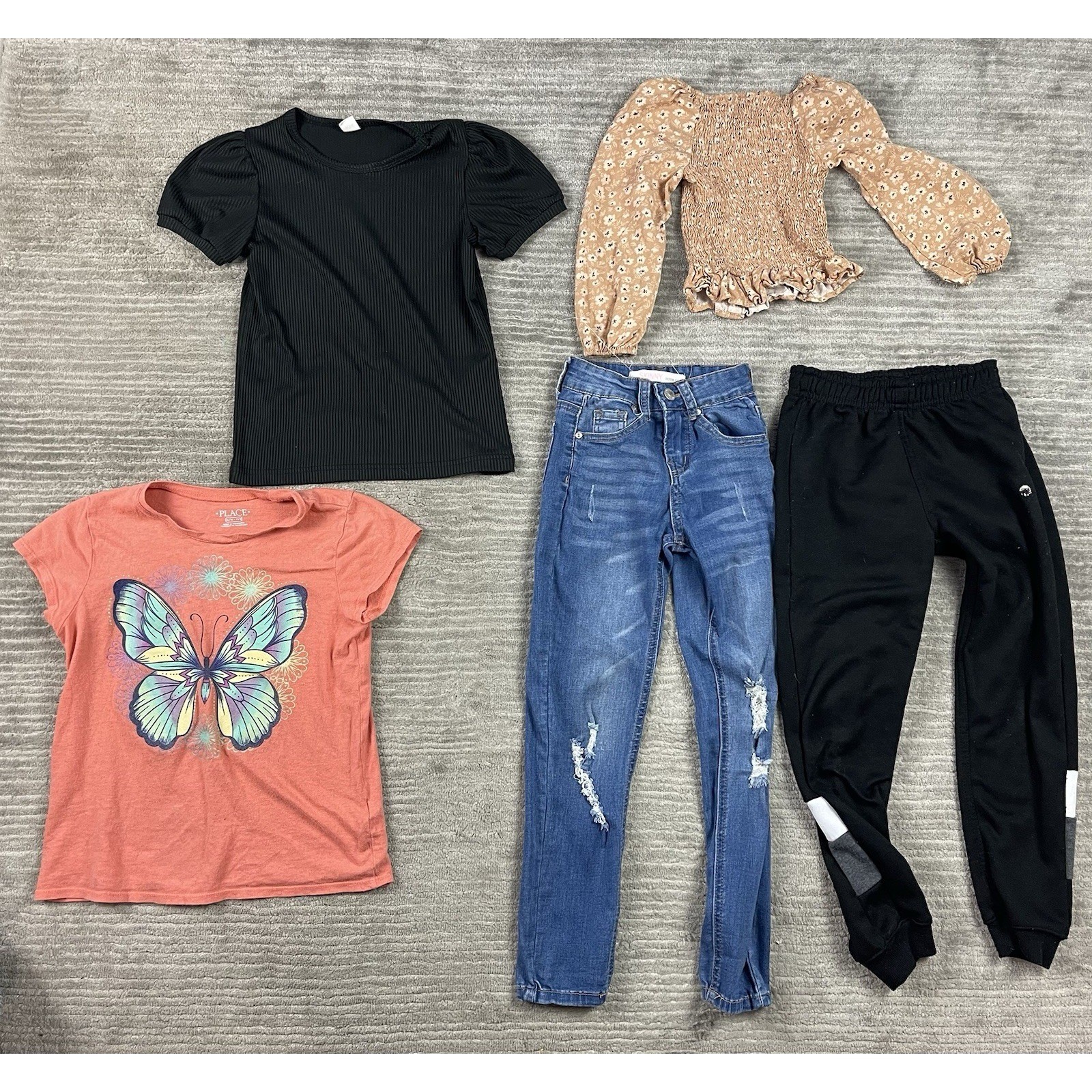Lot of 12 Girls 7-8 Thereabouts Gap Wonder Nation Pink Velvet Btween etc+