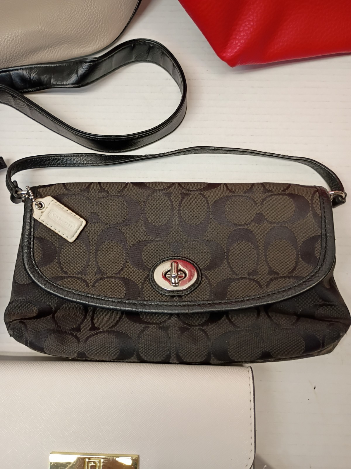 Coach, Michael Kors, BCBG Paris, Liz Claiborne Mixed Handbag Lot, Logo