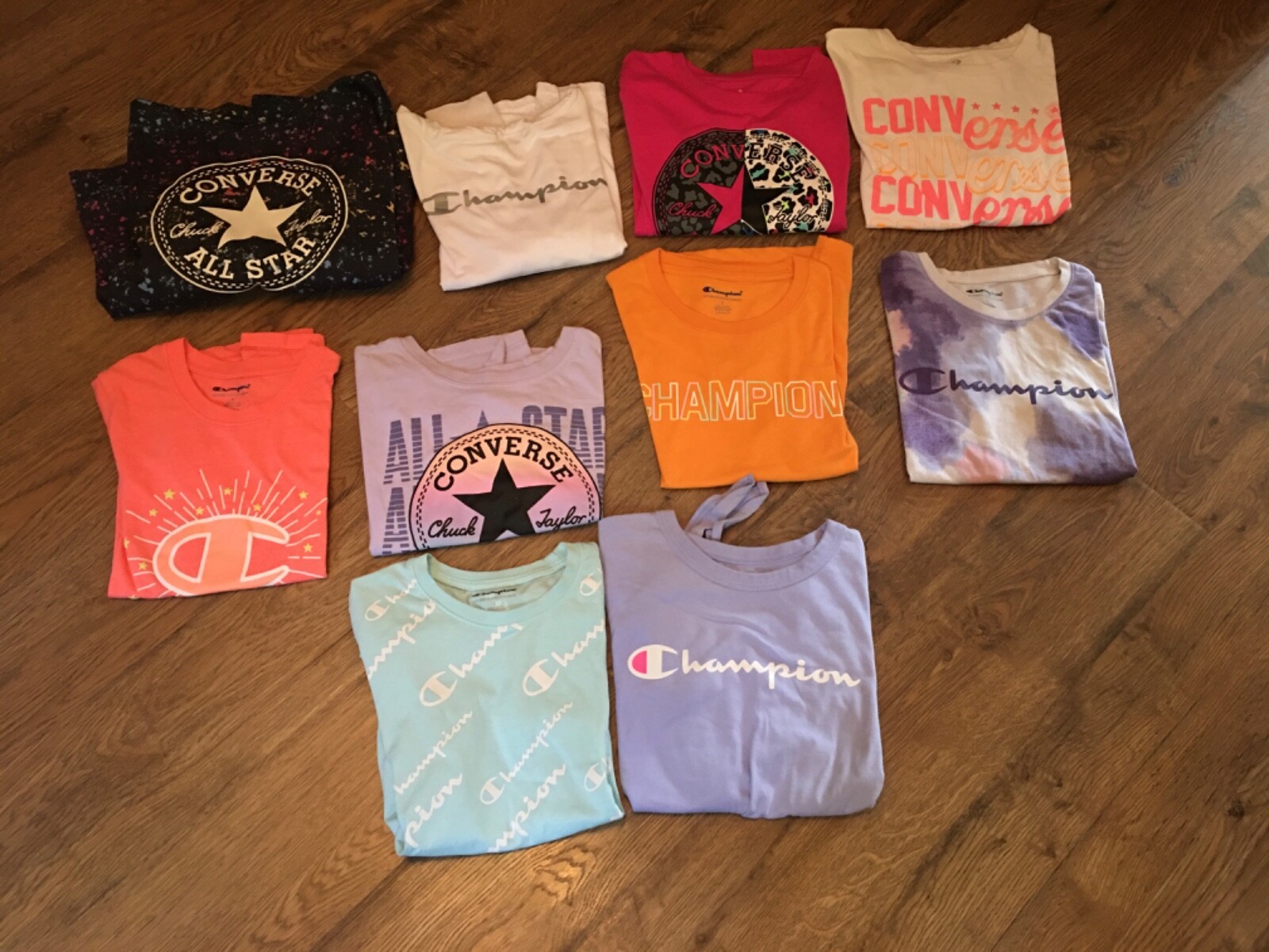 Girls size (L) 14 clothes lot of 10 Pcs~Shirts~Fall/ Winter~EC~Converse