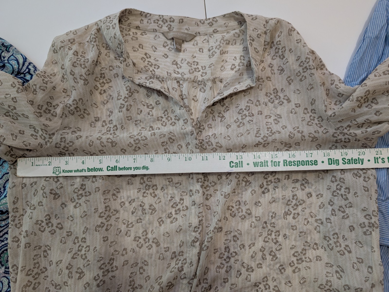 5 Piece Work Office Blouses Shirts Cardigans Large Women Banana Republic Talbots