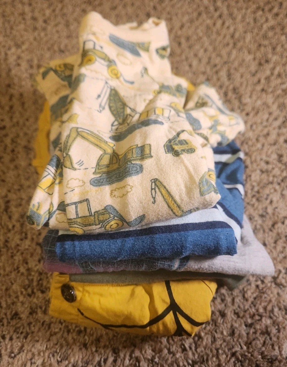 BOYS SIZE 4T CLOTHING LOT Of 5 Pieces Old Navy Long Sleeve Spiderman