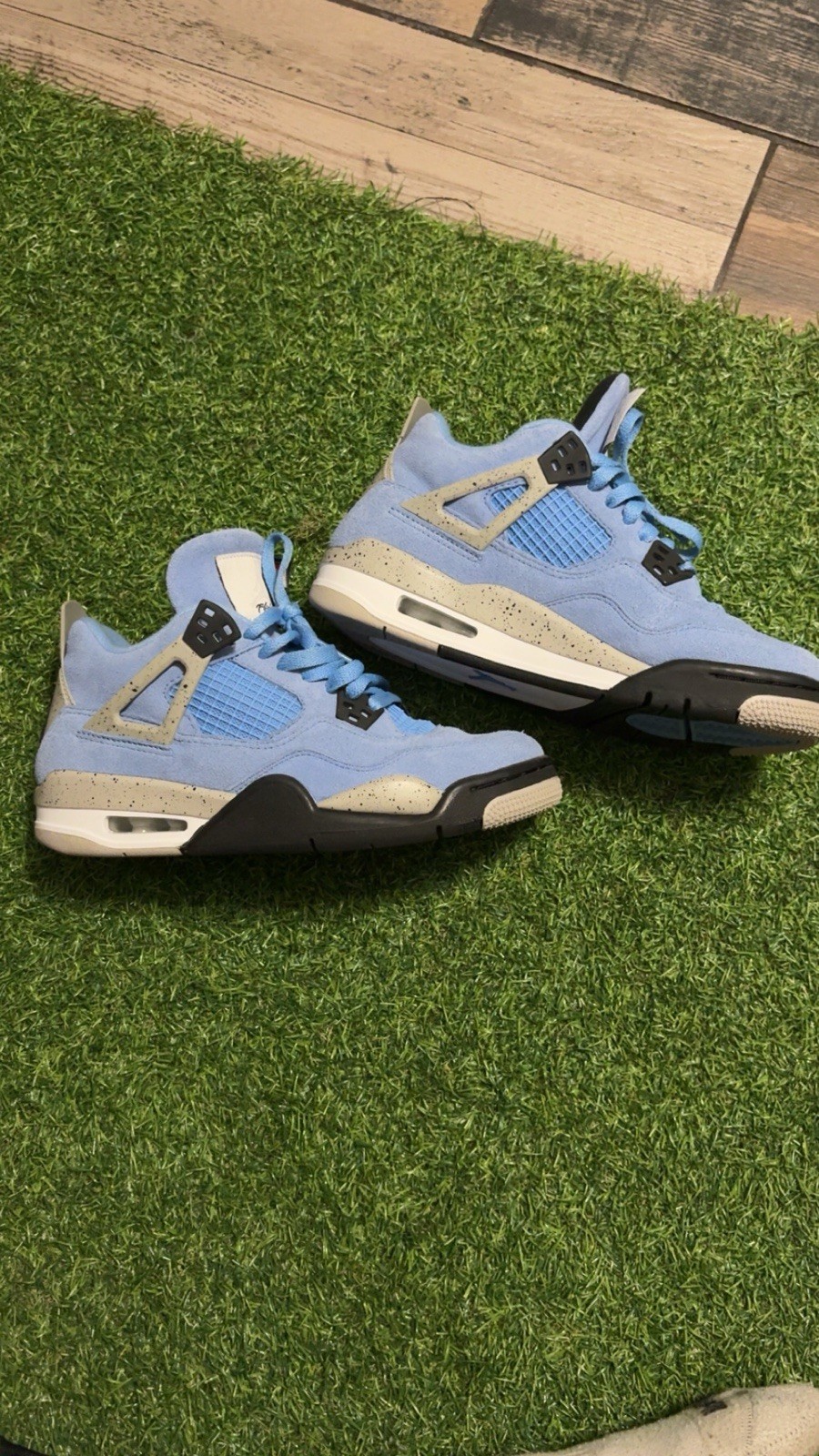 Nike Jordan Unisex Baby Shoe Lot Air Jordan 4 Leather Colorblock 0-3M