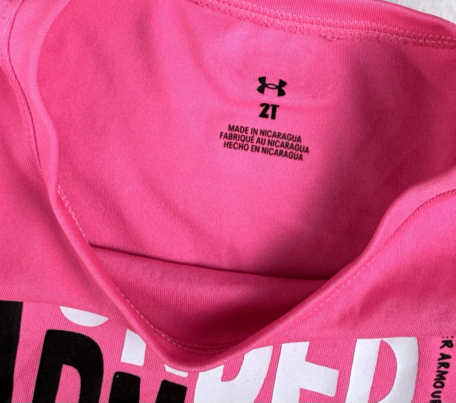 Nike & Under Armour Lot Of 6 Baby Toddler Girls Clothes Size 18M-3t 0123