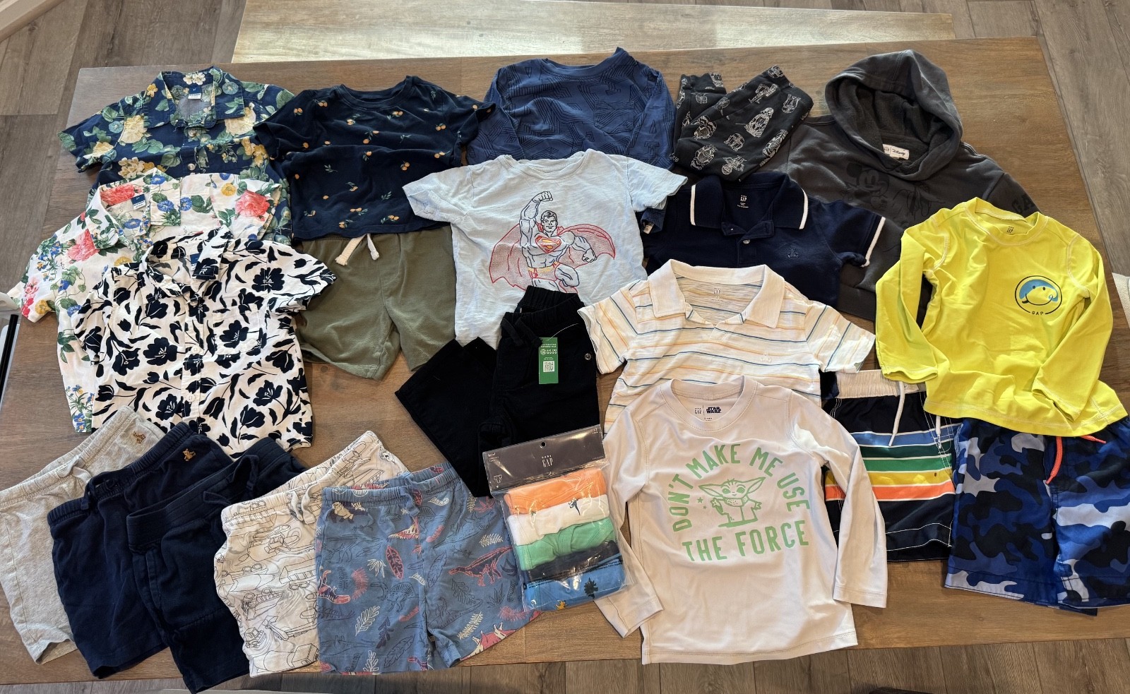 Lot of 23 Toddler Boys Baby Gap Old Navy Disney Star Wars 2 Year Clothes
