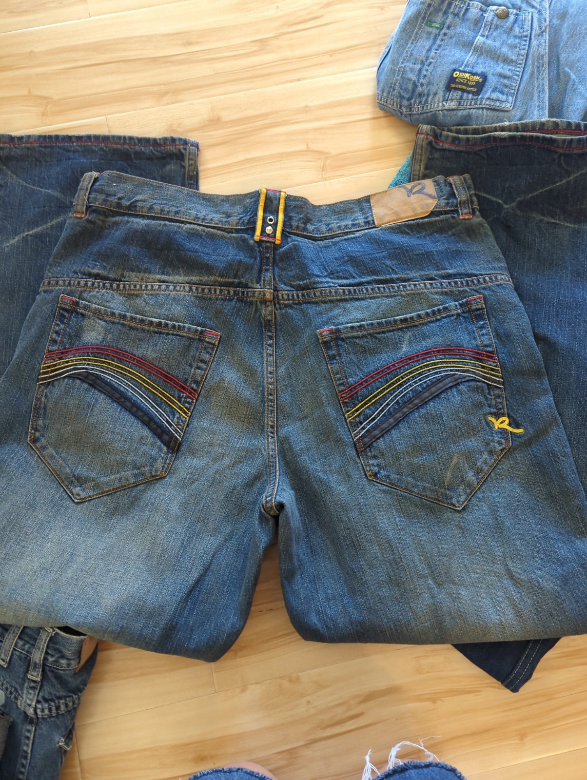 Premium Curated Vtg Y2k Clothing Lot Of 16 Adult Denim Please Read For Details