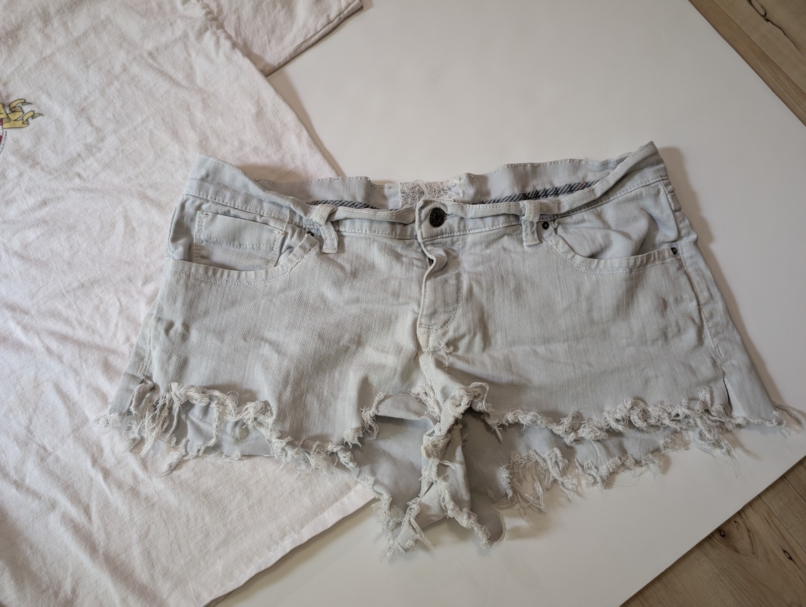3 Piece 4 July Women XL Lot Shorts Vintage Shirt Plaid American Grunge Rock