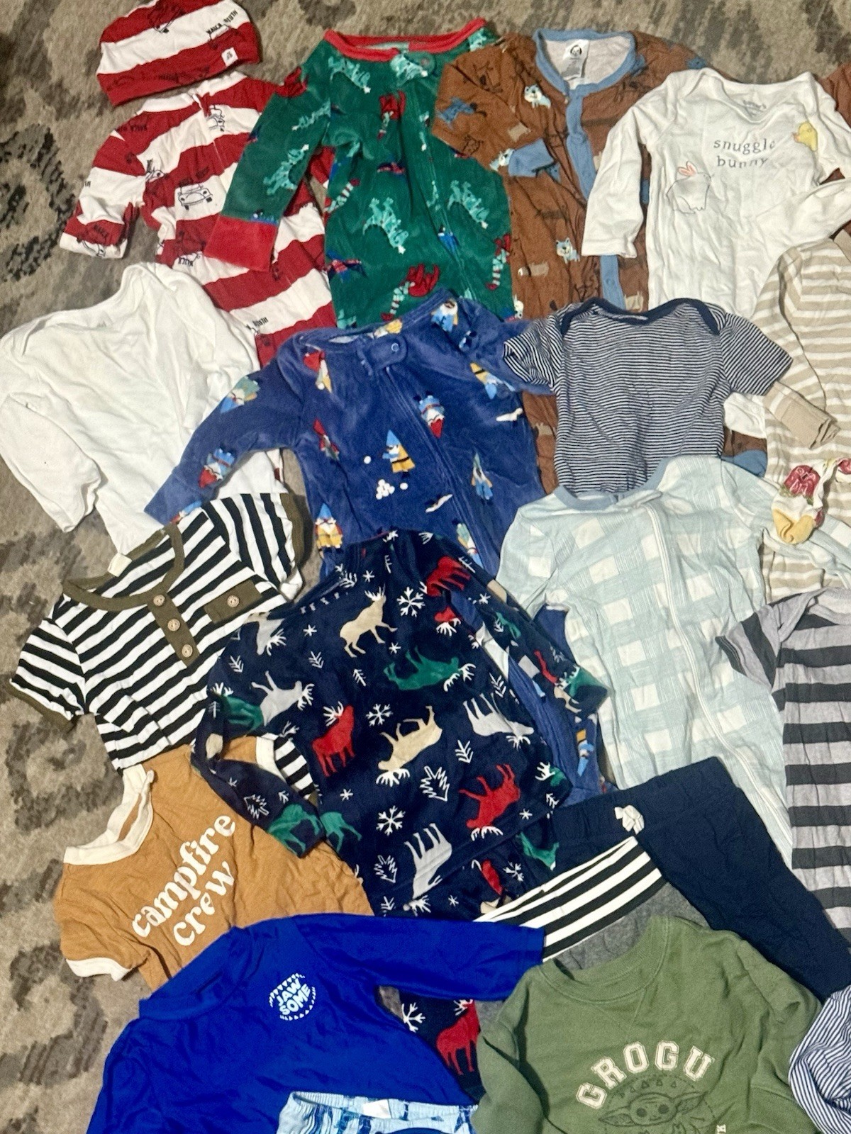 55 piece Lot of 6-12 months Baby Boys Clothes