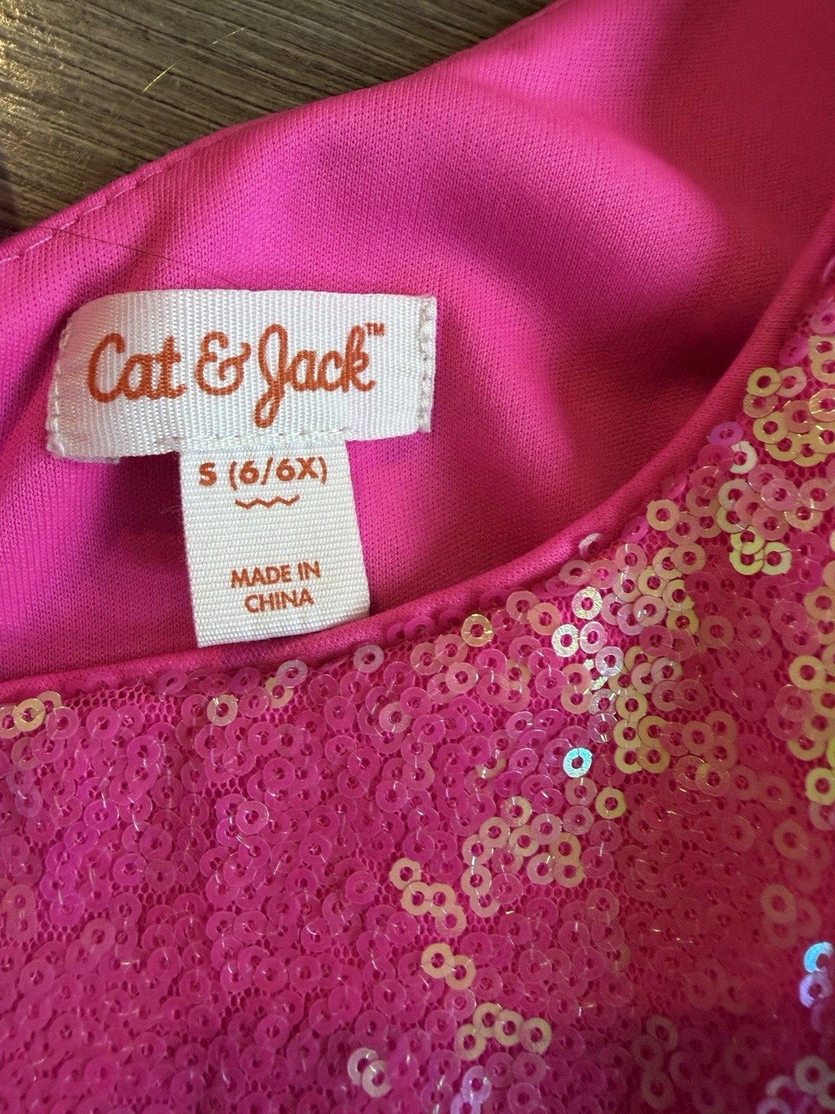 Cat & Jack Girls Dress Lot 4 Size S (6/6X) Pink Floral Animal Print Strawberry