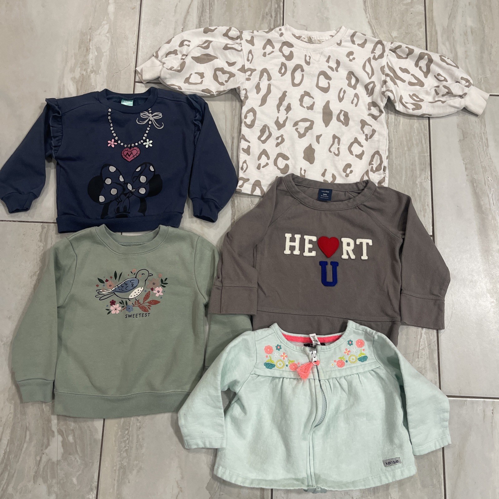 Lot Of 16 Toddler Girls 18-24 Months…Mixed Brands Baby Gap, Carter’s Ect..