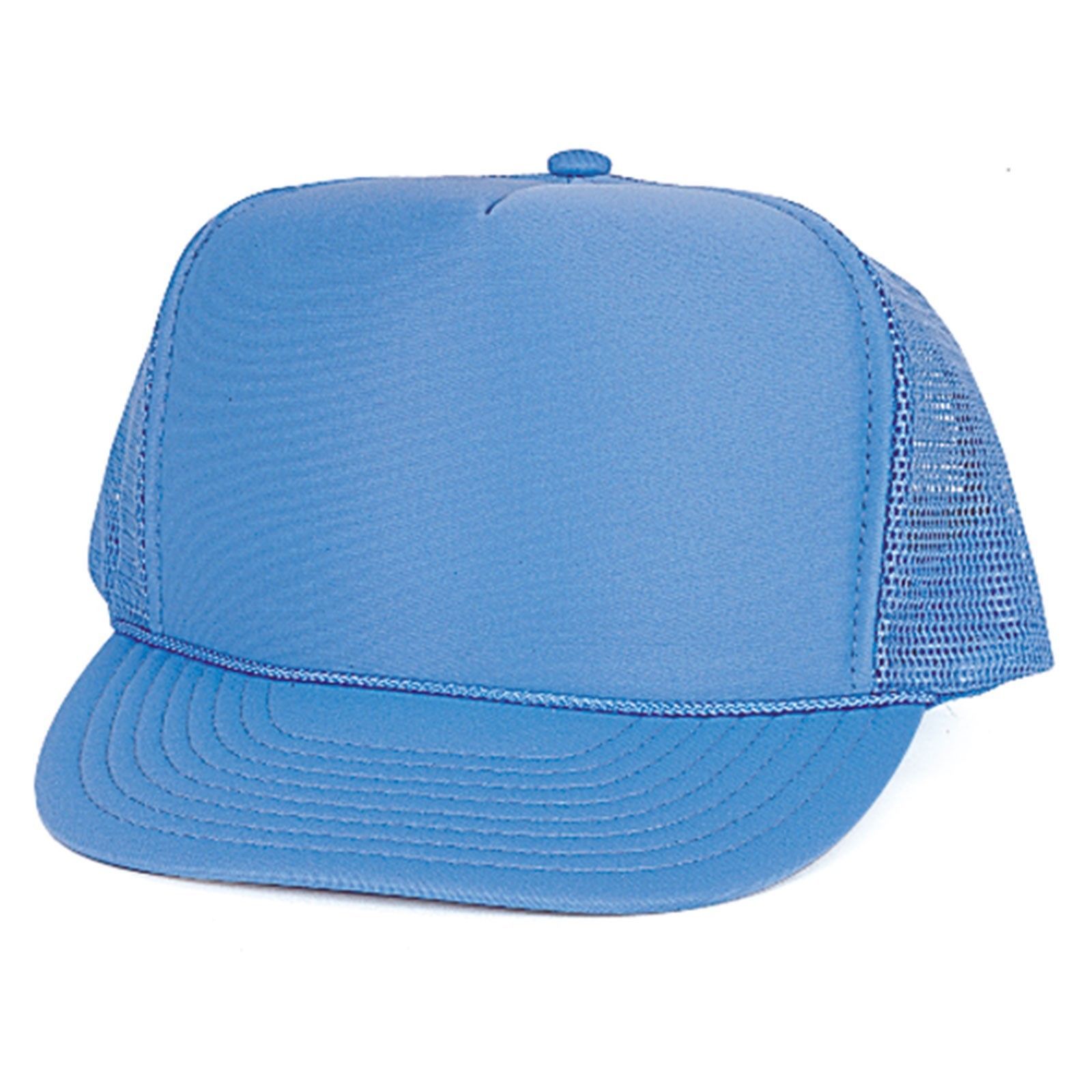 100 Lot Trucker Baseball Hats Caps Foam Mesh Blank Adult Youth Kids Wholesale