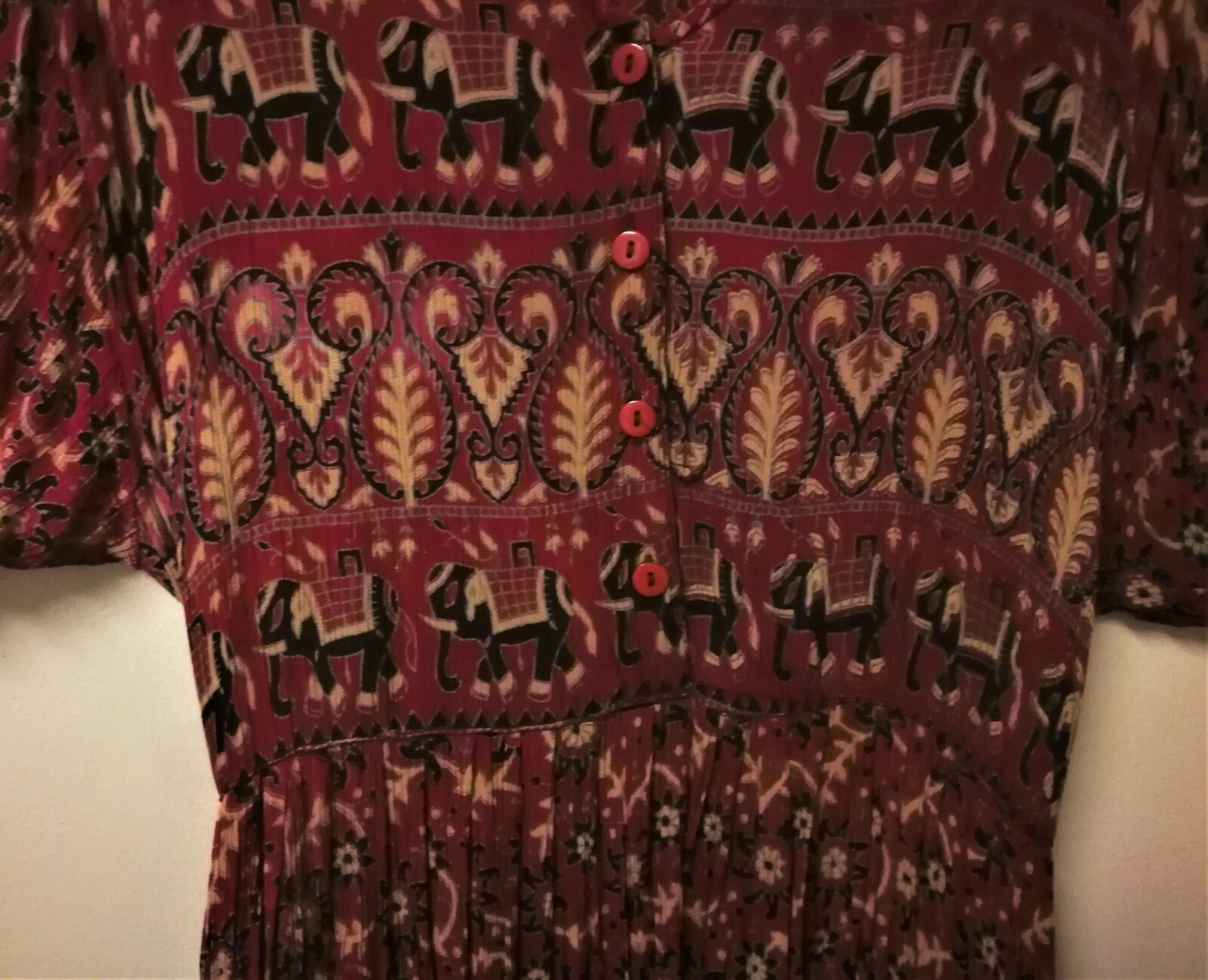 Womens Dress–By WAVES–100% Rayon