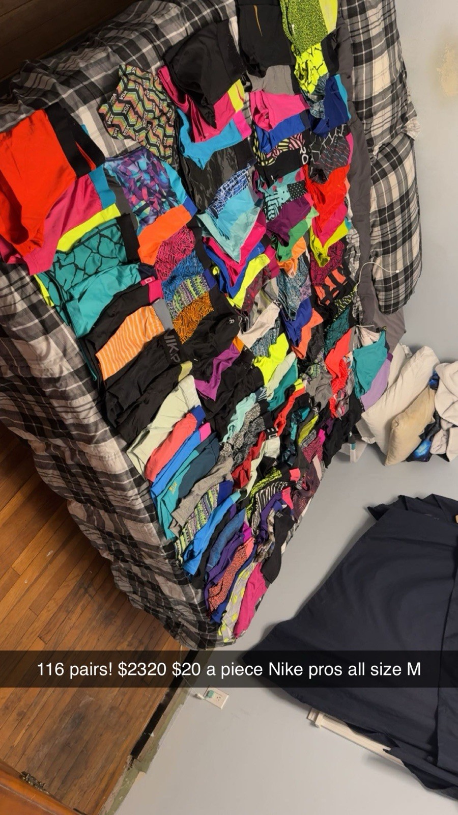 Nike Pro Shorts Lot 116 Pairs Size M Multicolor Unisex Adult