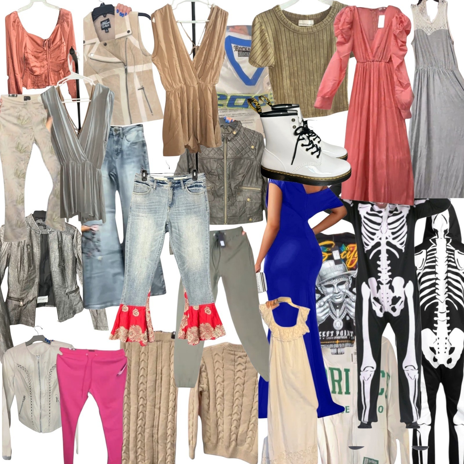 Bulk Clothing, Reseller Bundle, Wholesale pieces, High-Quality lot $800 MSRP